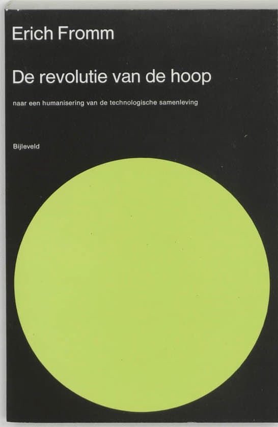 Omslag van Erich Fromm - De revolutie van de hoop